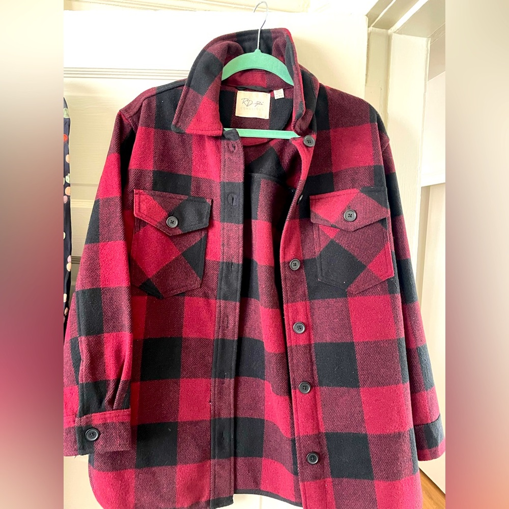 RD style plaid jacket